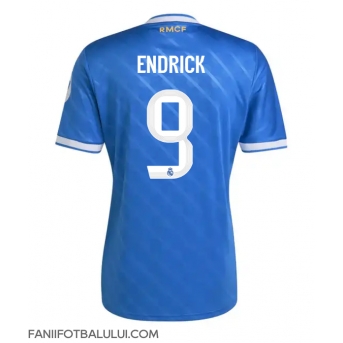 Real Madrid Endrick #9 Tricou Fotbal Replică 2025-26 Barbati Treilea